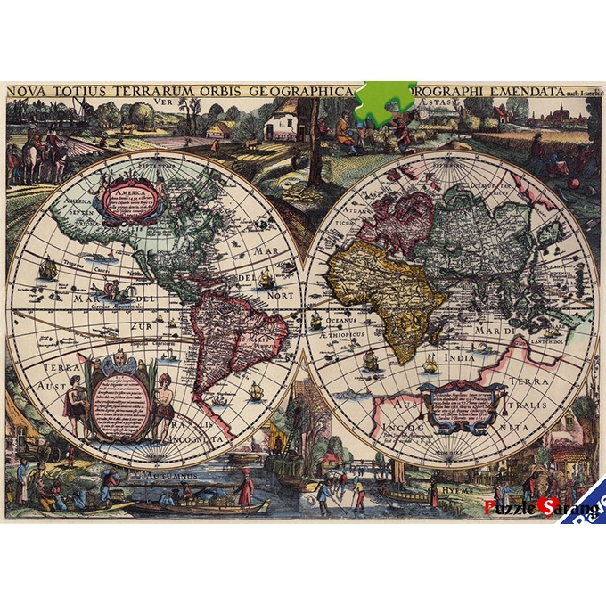 세계 역사 지도 [1636년]