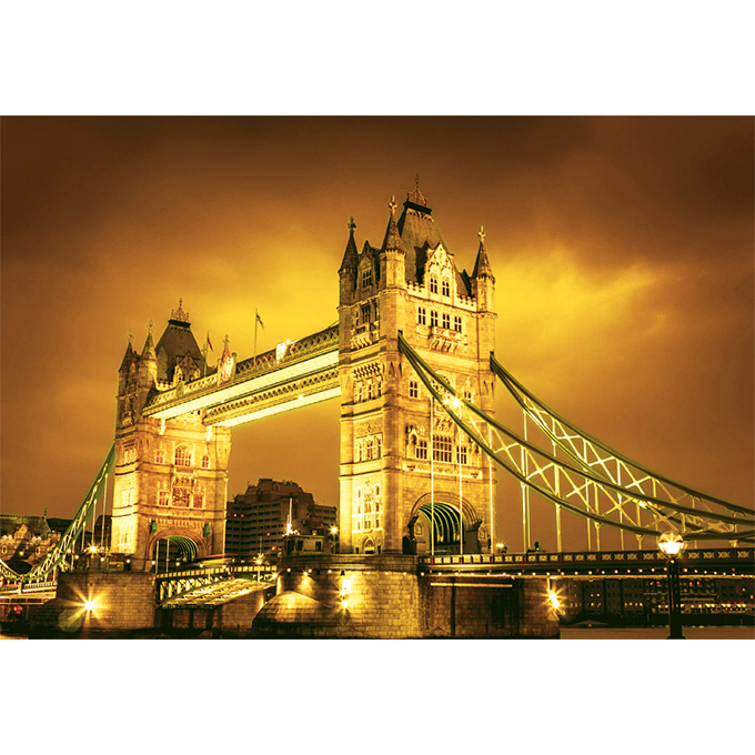 황금빛 찬란한 런던 타워 브릿지 [미니]