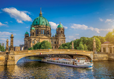 베를린 대성당의 풍경