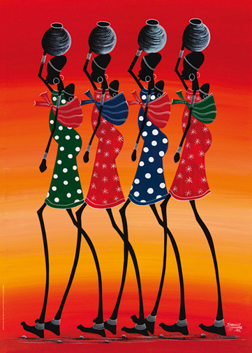팅가 - 아프리카 여인들