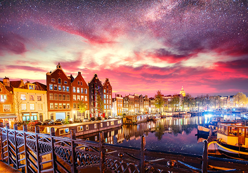 암스테르담 은하수의 밤