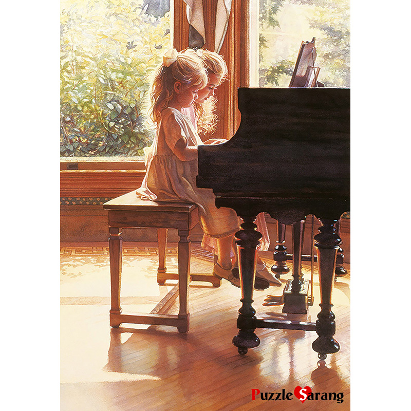 피아노 치는 소녀들