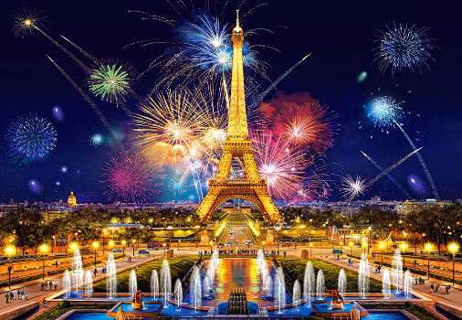 에펠탑, 불꽃축제