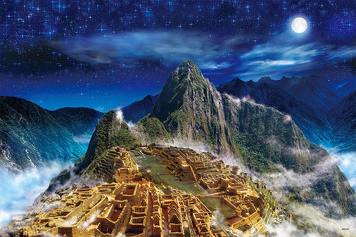 마추픽추, 은하수 가득한 밤하늘